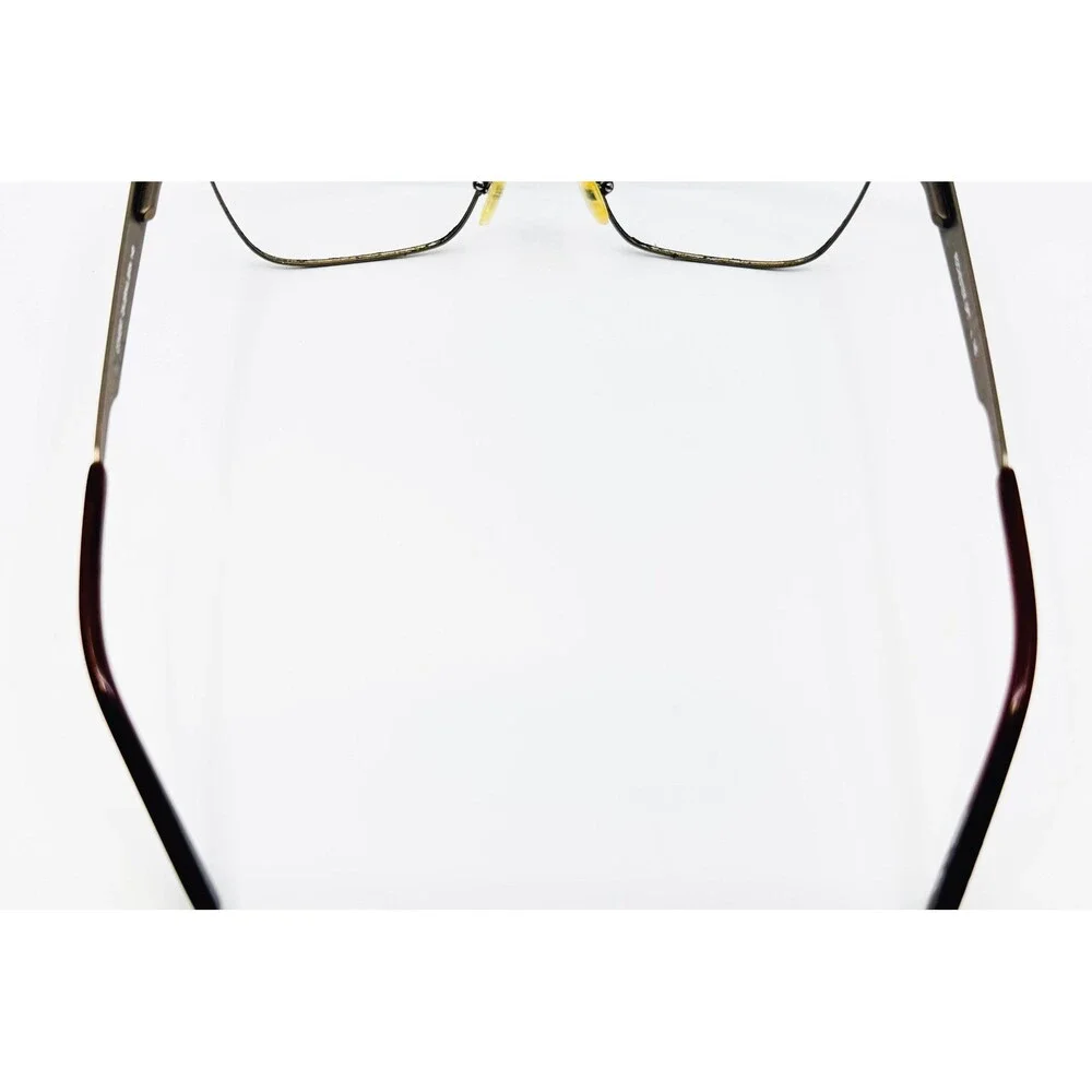 Rochester Optical Eyeglasses Mens Brown Covert Half Rim Frames 53-19-145